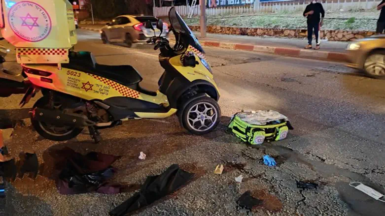 Scene of the accident