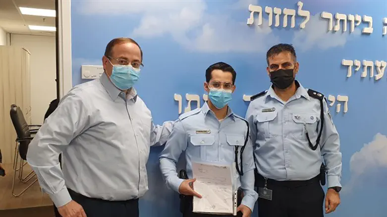 מנכ"ל השירות האזרחי פגש את המתנדבים החרדים 