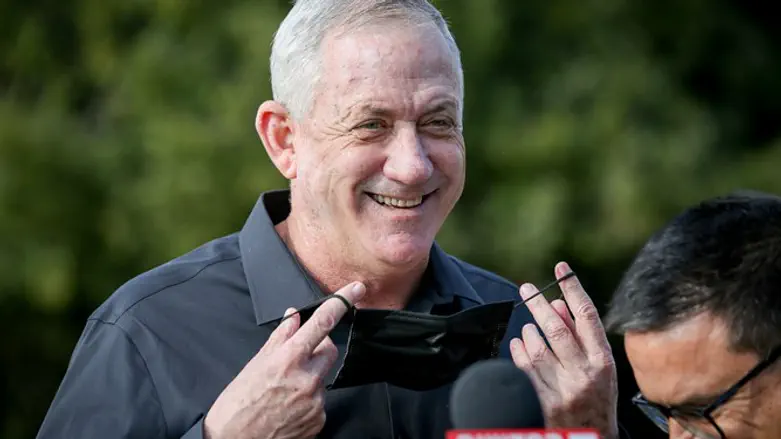 Blue & White leader Benny Gantz