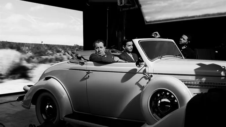 צילומי הסרט מאנק