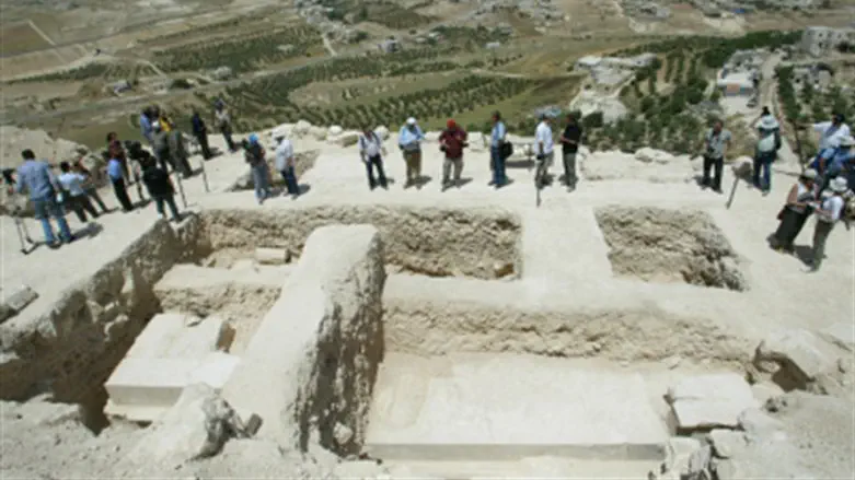 Herodium excavation.