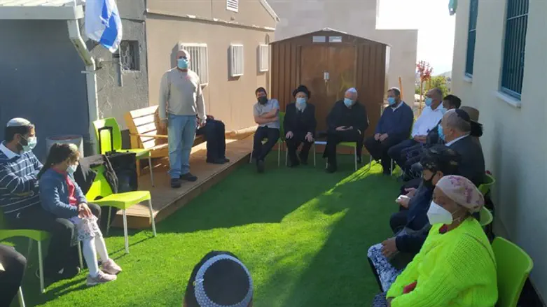 חניכת מבנה המועדון באירוע מצומצם