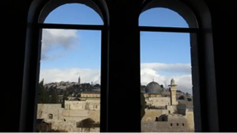 הר הבית מהחלון