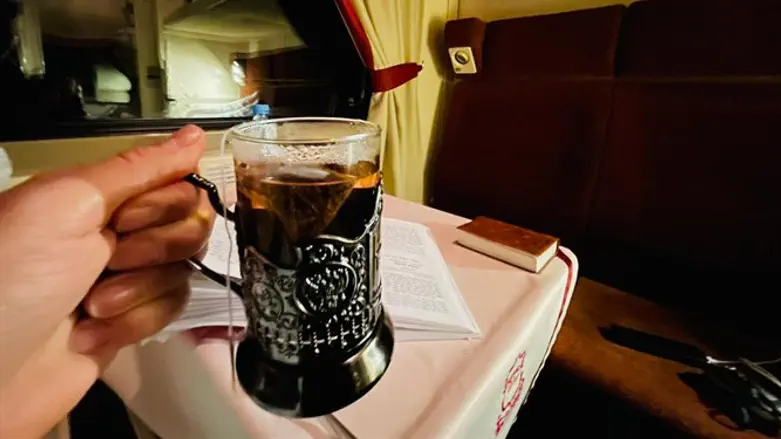 בתחנת הרכבת 'מוסקובסקי וואגזל' בפטרבורג