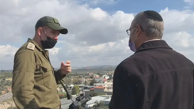 Командир 71-го бронетанкового батальона подполковник Идан Нир