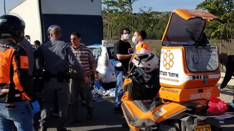 Scene of the accident