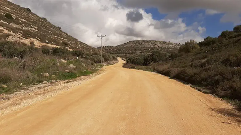 דרך שנסללה על ידי פלסטינים