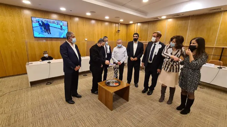 טקס הקמת השדולה