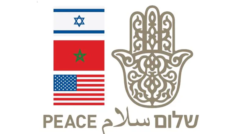 The decoration on the plane to Morocco