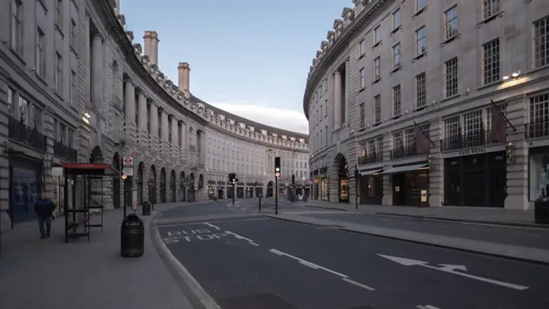Regent Street - Central London lockdown