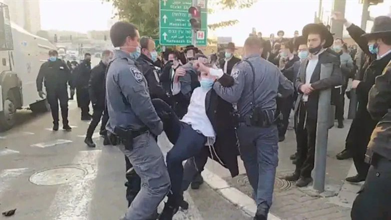 מחאת הפלג הירושלמי בירושלים