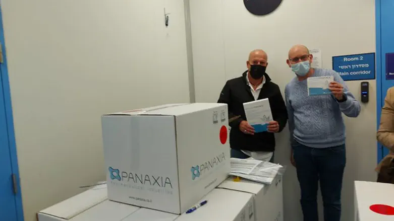 אסי רוטברט, מנהל עסקים ראשי של פנאקסיה ויובל לנדשפט, מנהל היק"ר