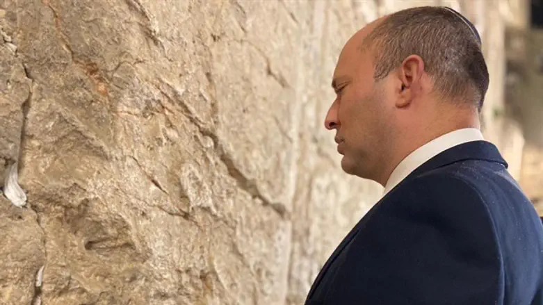 נפתלי בנט בכותל