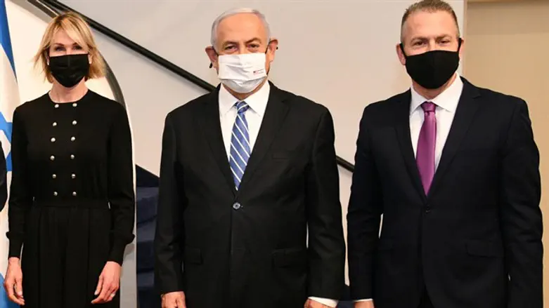 נתניהו עם השגרירים ארדן וקראפט