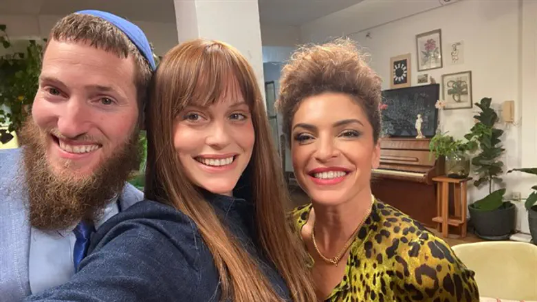 הרב יעקב וליבי נחימובסקי עם עדי אשכנזי