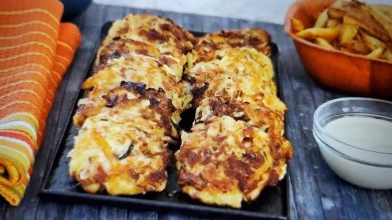 לביבות ירק עם סלמי