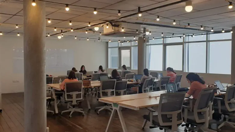 התלמידות בכיתה