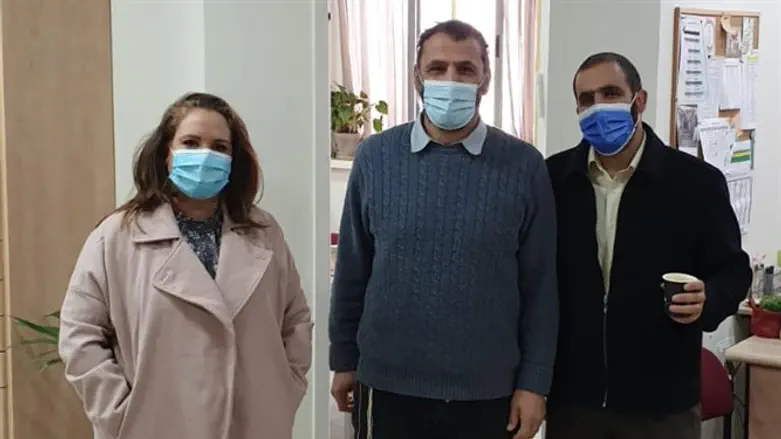 חגית משה בביקור בתיכון הירושלמי