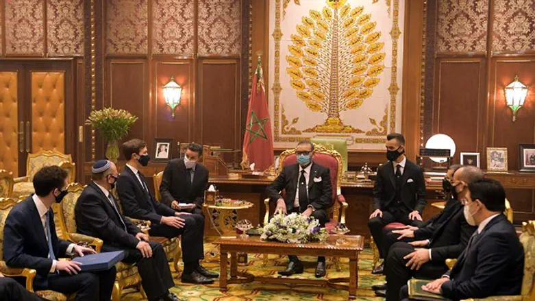 חברי המשלחת הישראלית במרוקו