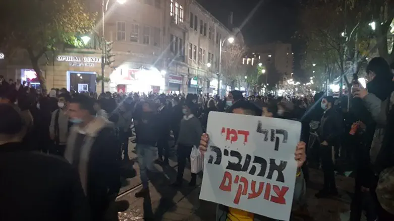 ההפגנות נגד התנהלות המשטרה בפרשת אהוביה סנדק ז"ל