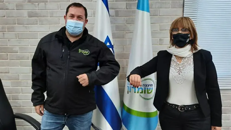 ח"כ מטי יוגב עם יוסי דגן