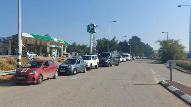 שיירת המחאה למען אריה שיף