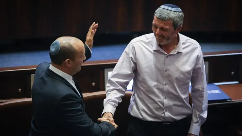 Нафтали Беннет и Рафи Перец