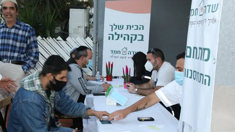 חיסונים בשדה חמד