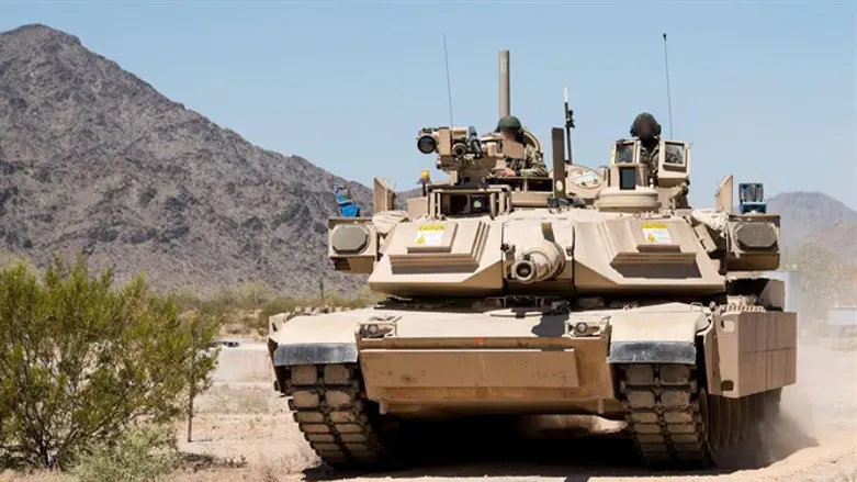 מערכת 'מעיל רוח' על טנק אברמס