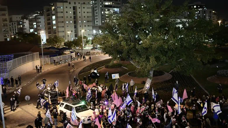 Протест против Нетаньяху