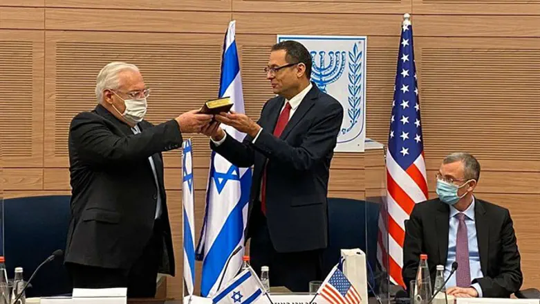 Прорщание Кнессета с Дэвидом Фридманом