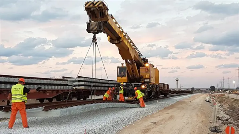 עבודות תשתית ברכבת ישראל