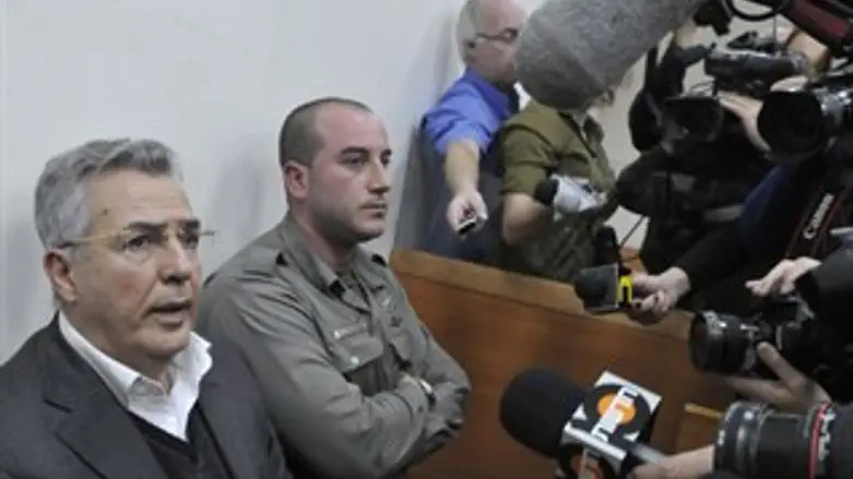 אוחיון בבית המשפט. היום