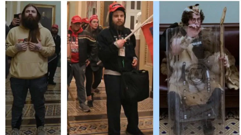 Aaron Mostofsky, an Orthodox Jewish man who participated in the Capitol mob