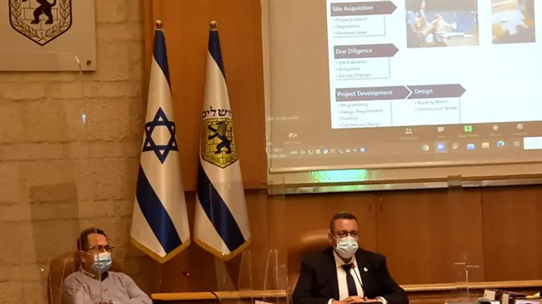 האישור בעיריית ירושלים