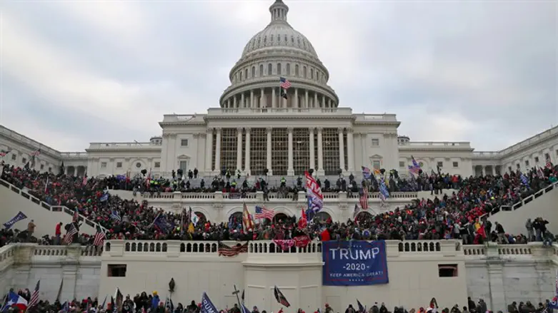 Demonstrators at Capitol
