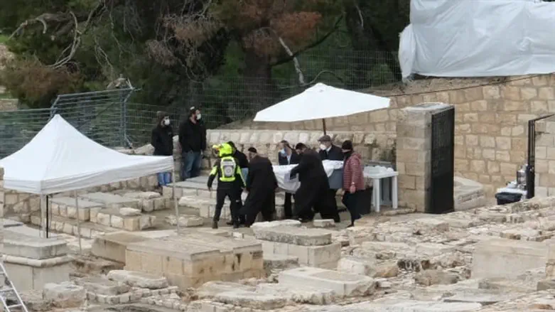 Funeral of Sheldon Adelson in Jerusalem