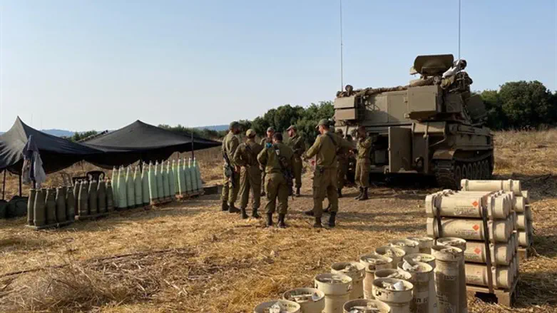 האש הארטילרית של צה"ל