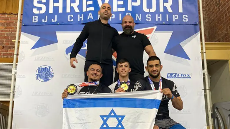 חלק מנבחרת ישראל בג'ו ג'יסטו