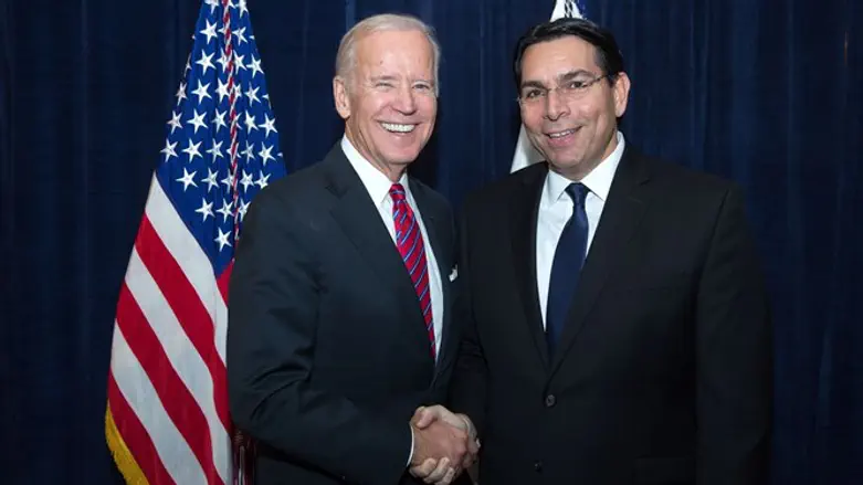 Danny Danon and Joe Biden