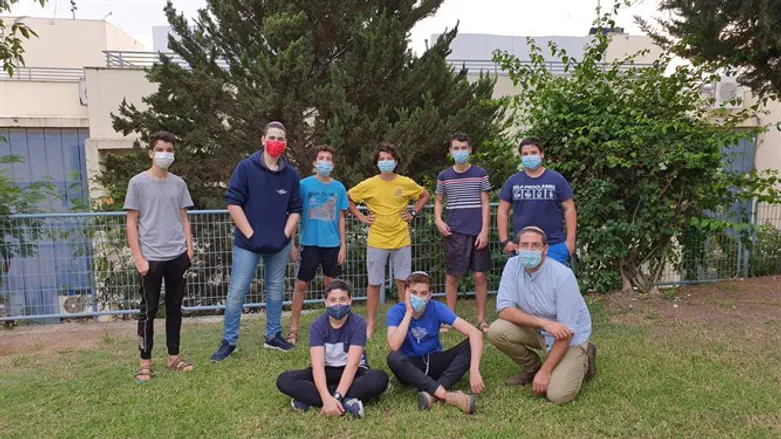 התלמידים נרתמו לגיוס הכספים