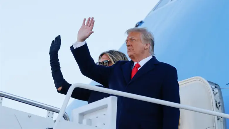 Trump leaving White House