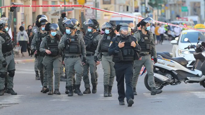 Police forces in Bnei Brak
