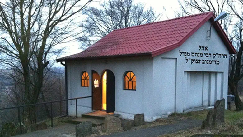 קברו של רבי מנחם מנדל מרימנוב