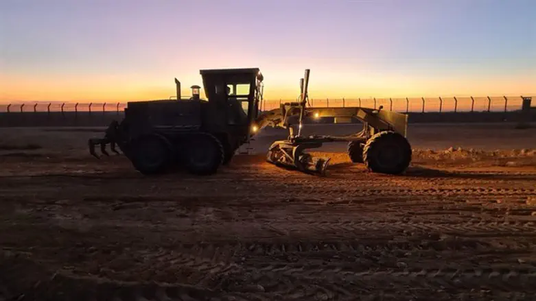 העבודות בשטח