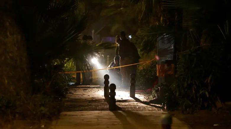 Security officials examine site of explosion near Israeli embassy in New Delhi
