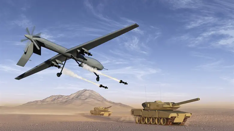 Drone attack (illustration)