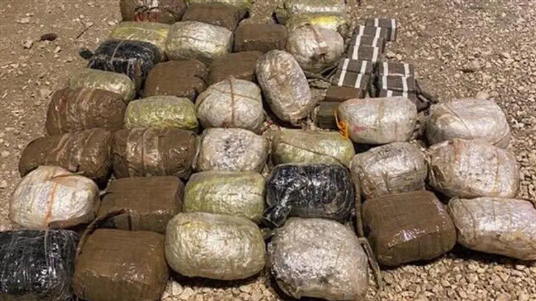 The confiscated drugs
