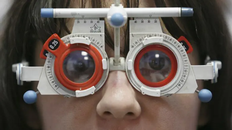 בדיקת ראיה. אילוסטרציה